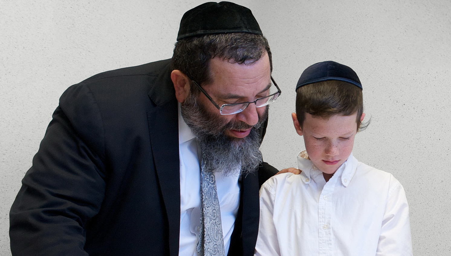 Rav Bender and a talmid Rav Bender and a talmid
